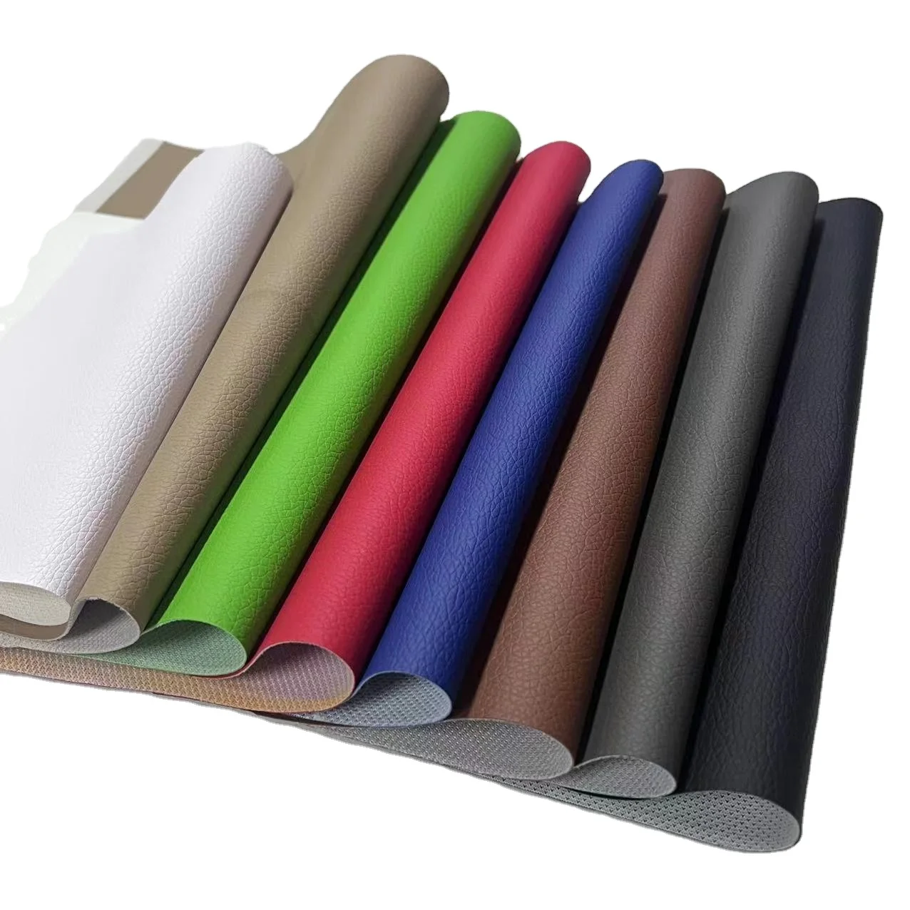 high quality PVC Faux leather fabrics Car seat cover interior uphlostery PVC artificial leather sofa furniture