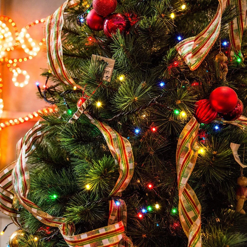 
Festival decorative outdoor led solar fairy garden lights string lights multicolor 