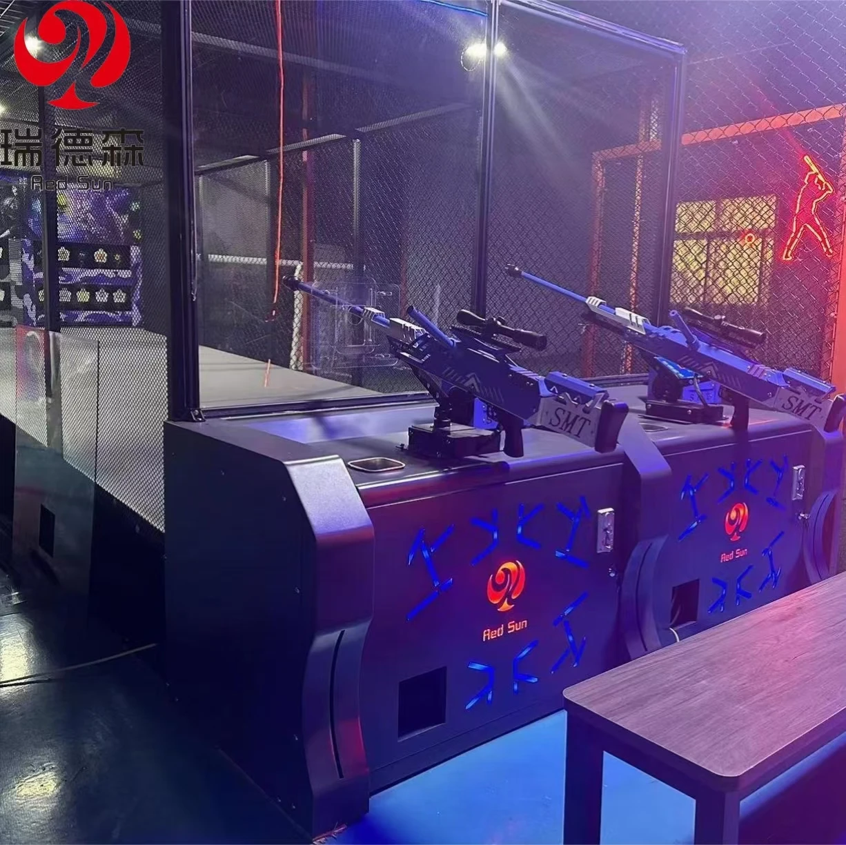 Hot Sales Target Machine Shooting System Indoor Playground Equipment Simulator Game
