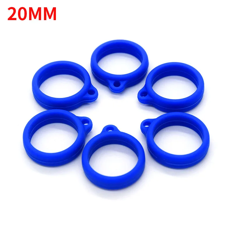 Лидер продаж, 20 мм Силиконовое кольцо-держатель на шнурке с гибким размером для разных электронных устройств, в наличии, оптовая продажа