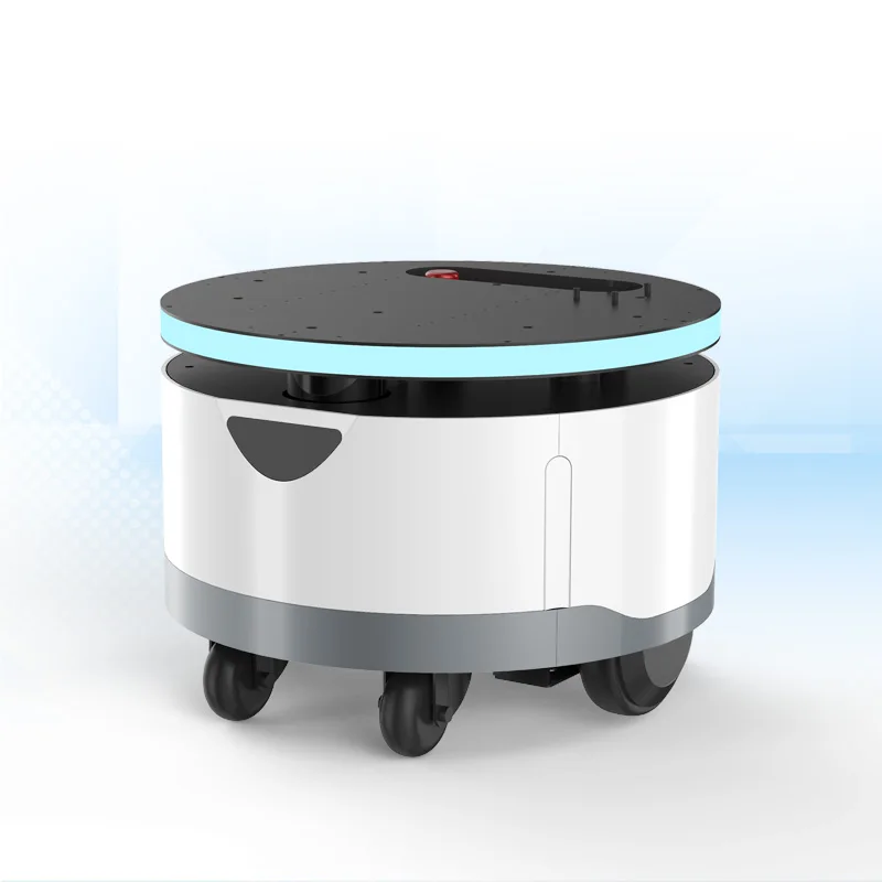 Factory Cheap Price Autonomous Charging Roller Rubber Wheeled Electric 4wd Tracked Agv Robot