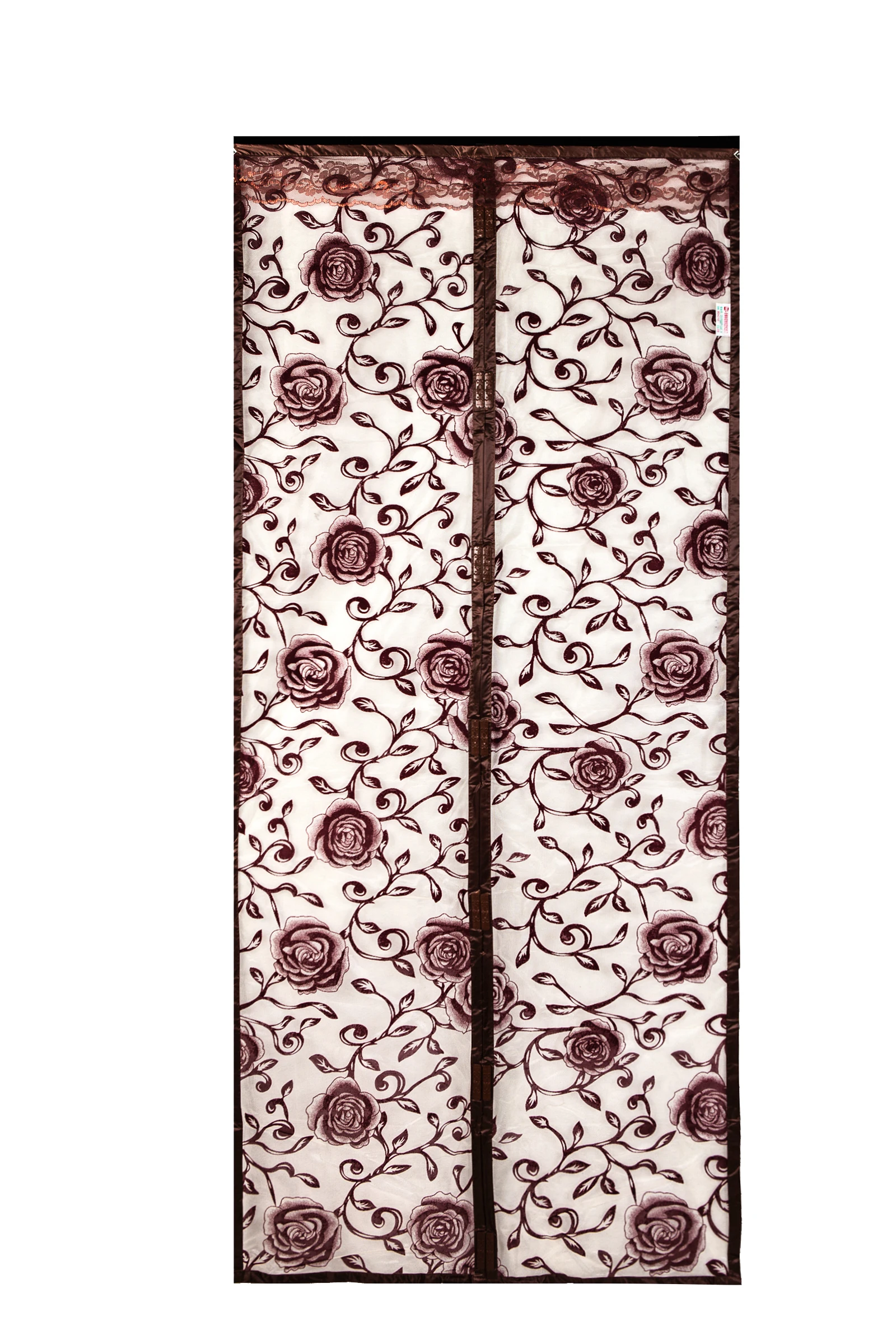 Printed magnetic door curtain magnetic mosquito net door curtain