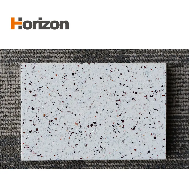 multifunctional quartz stone slab for wholesales natural quartz slab stone metal floor type gold cream quartz stone slab