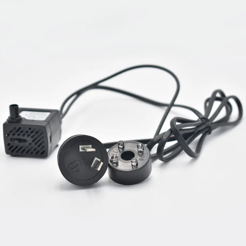 2023 Highly Efficient 3W 80 GPH Mini Outdoor Pond Submersible Water Fountain Pump With Led Light