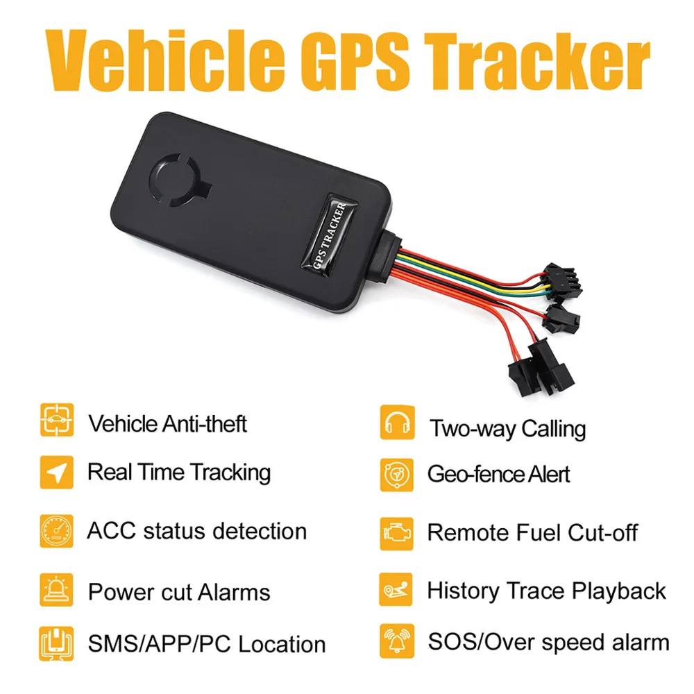 Voice Listen GPS Tracker for Vehicles,SOS Alarm Real Time GPS Tracking Device, Full Global Coverage Location Tracker for Car