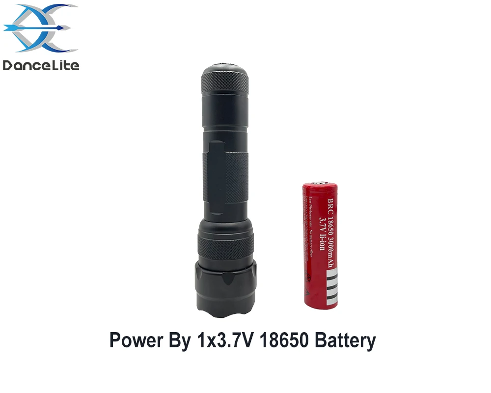 OEM масштабируемый 502Bs UV 395NM 10 Вт 5050 LW светодиодный фонарик черный световой зум ультрафиолетовый