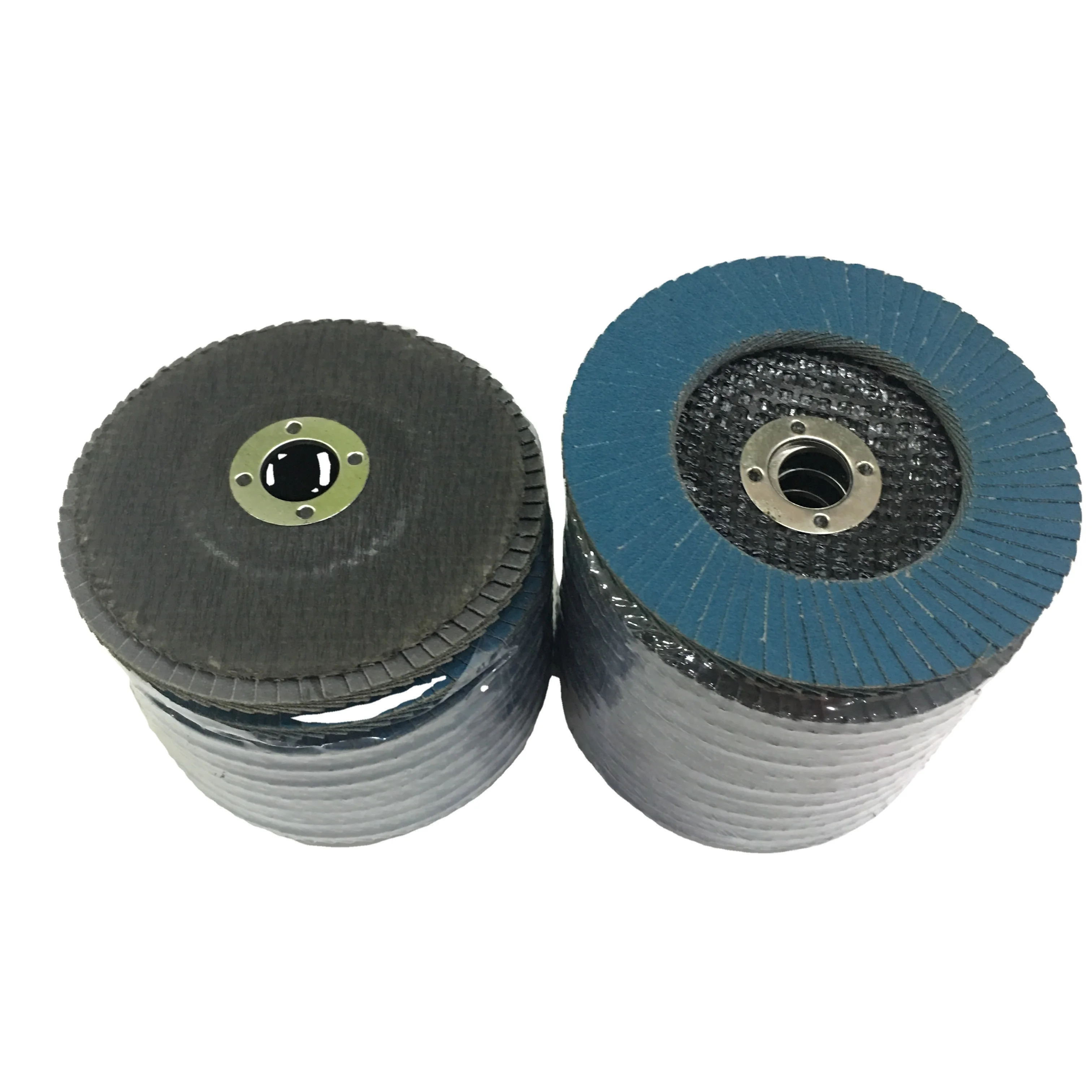4 Inch Abrasive Flap Disc 100mm Zirconia Disk Flap Grit 80 Sanding Disc Polish Disc for Steel/Metal/Iron