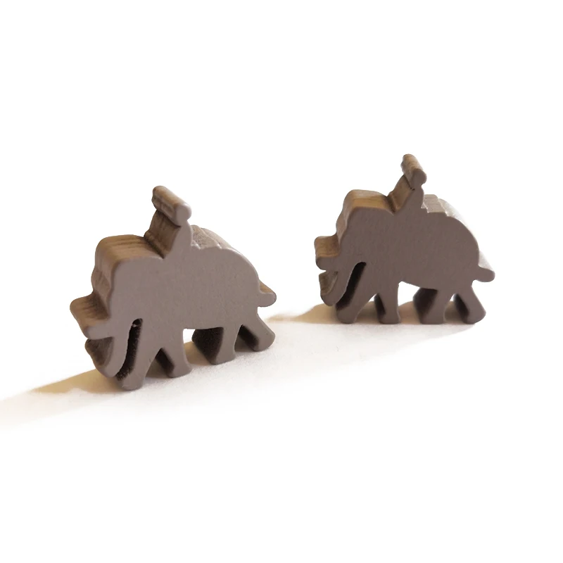 Customize Different Wooden Shape Board Game Accessories