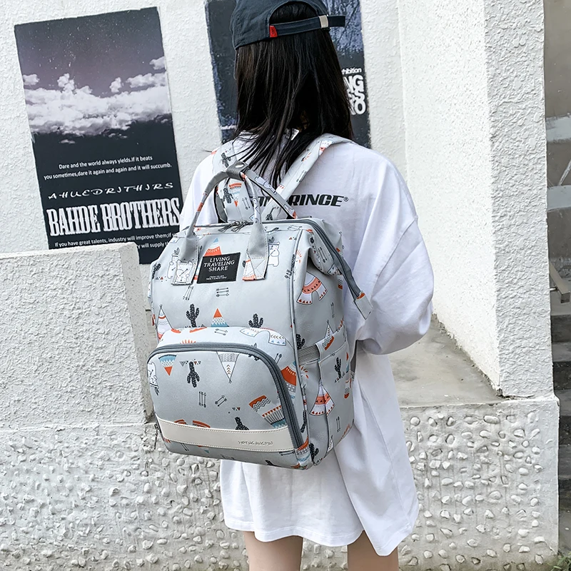 large capacity maternity bag for hospital multifunctional baby care bag travel diaper bag backpack