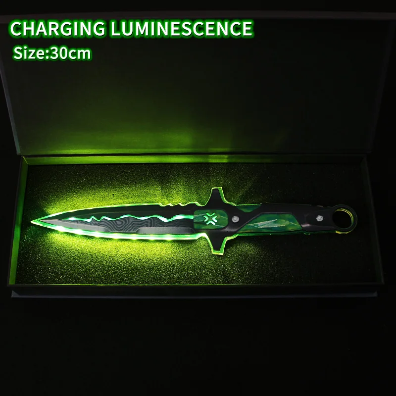 Valorant Acrylic Luminescent LED Cosplay Toys Boys Game Gifts Colorful Secure Rechargeable