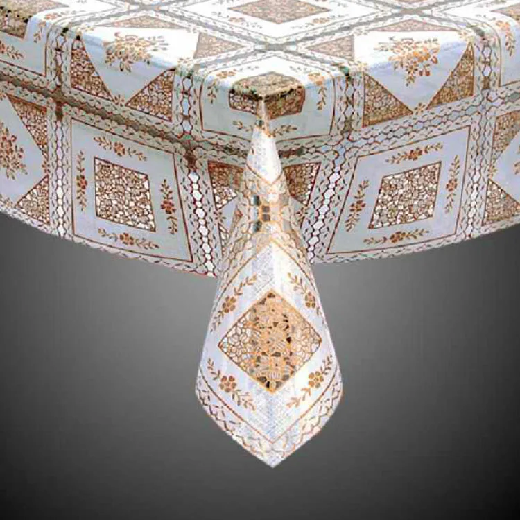 Лучшее качество, оптовая продажа, прозрачная скатерть из ПВХ, дизайнерская прозрачная скатерть из ПВХ с принтом