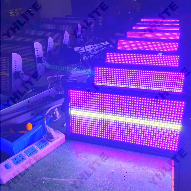 DMX512 1000 Вт RGB 3 в 1 Martin светодиодный стробоскоп светильник