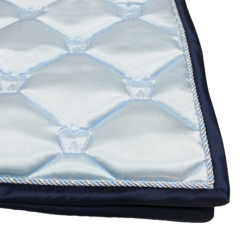 Premium Quality Horse Tack Breathable Dressage Saddle Blanket Custom Matching Set High End English Saddle Pad for Horse