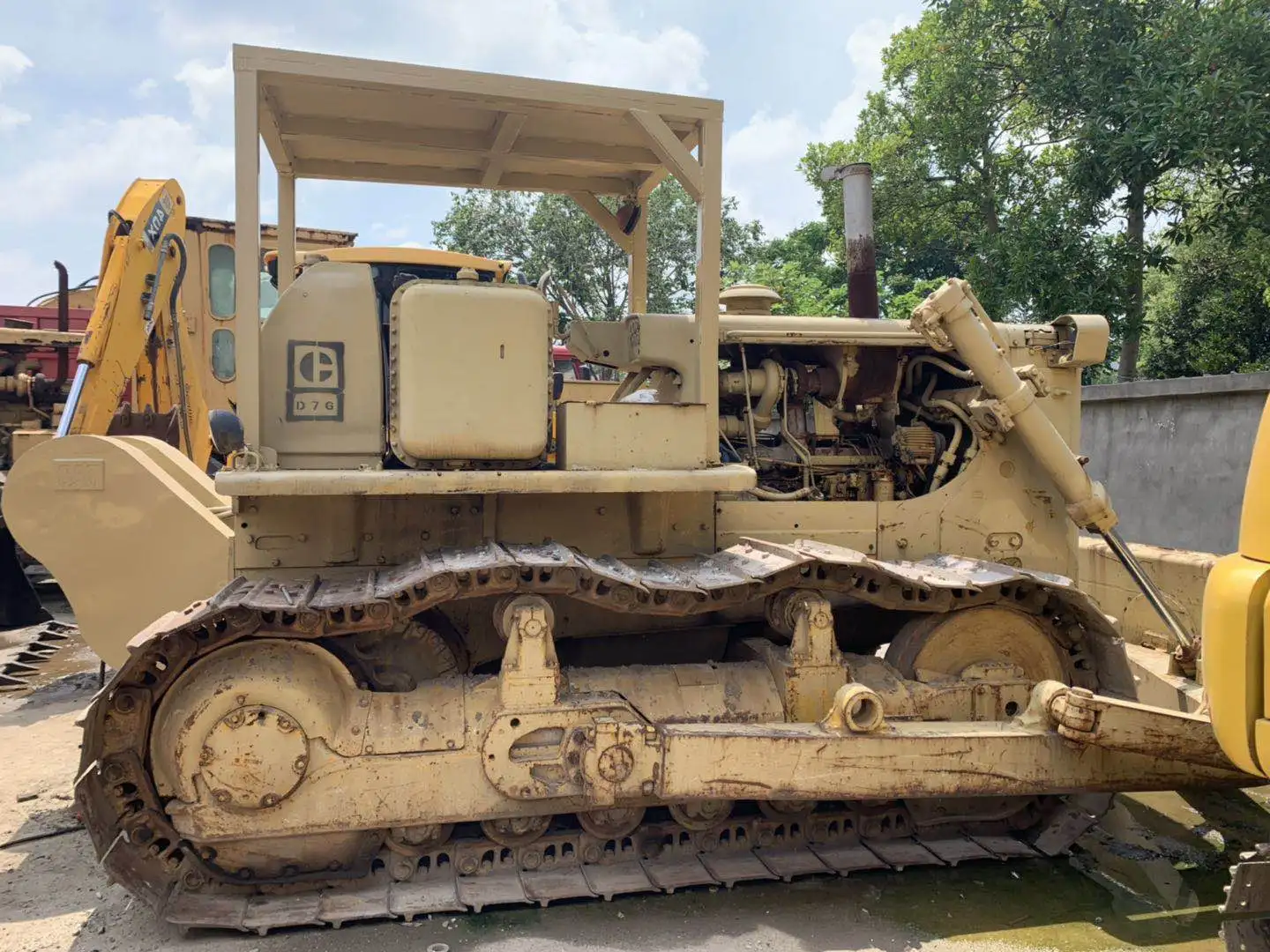High quality dozer D7G dozer 100% original with winch