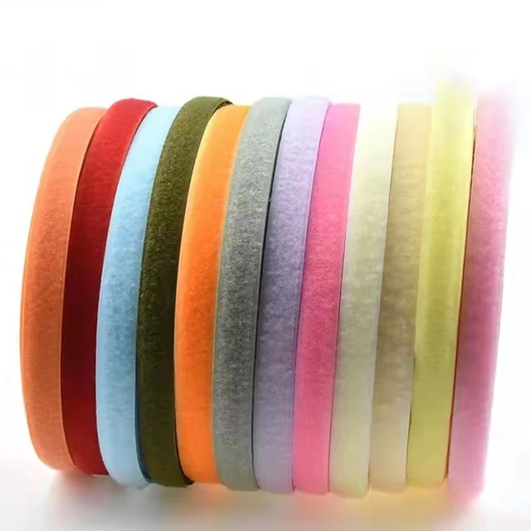 high quality sewing hook and loop belt for handbags clothing and toys hook and loop hook and loop straps