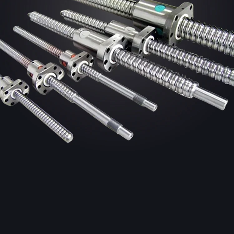 Precision ball screw carving machine screw slide module accessories screw rod cnc machine tool accessories