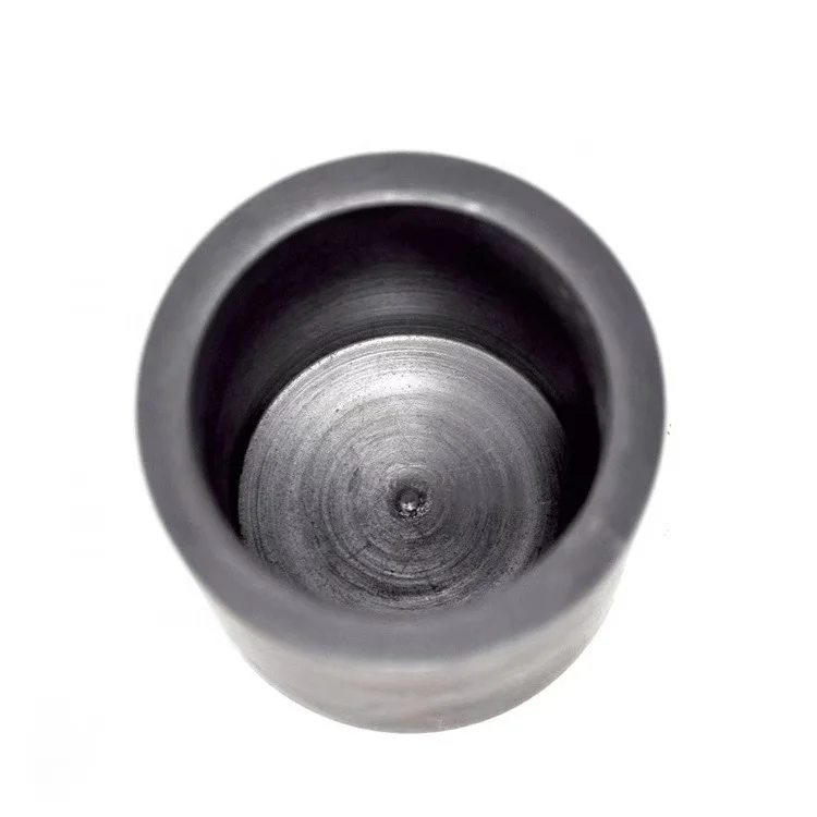 China Factory high-thermal conductivity High Pure Carbon Graphite Crucible for Metal Melting