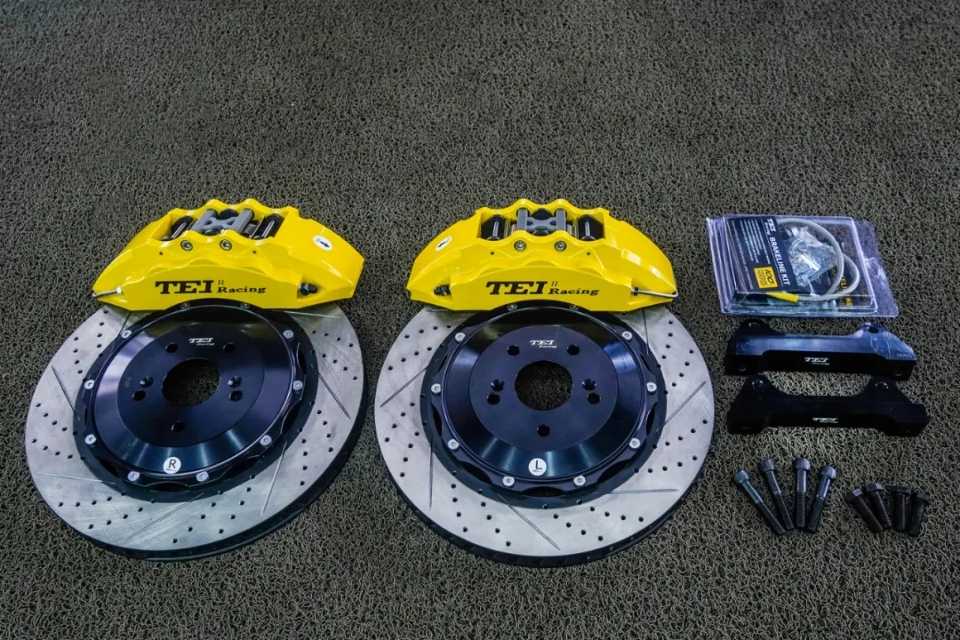  Front Big Brake Kit 378x32mm Rotor 6 Piston Caliper For ACCORD INSPIRE 2003-2021 19Inch