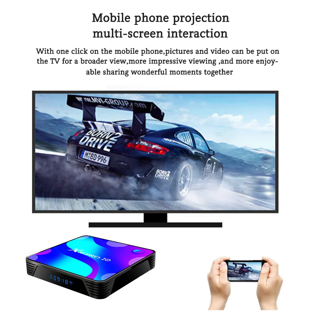 X88 pro android tv box 2 4G & 5G двухдиапазонный Wifi 4K HD RK3318 netzwerk телеприставка для