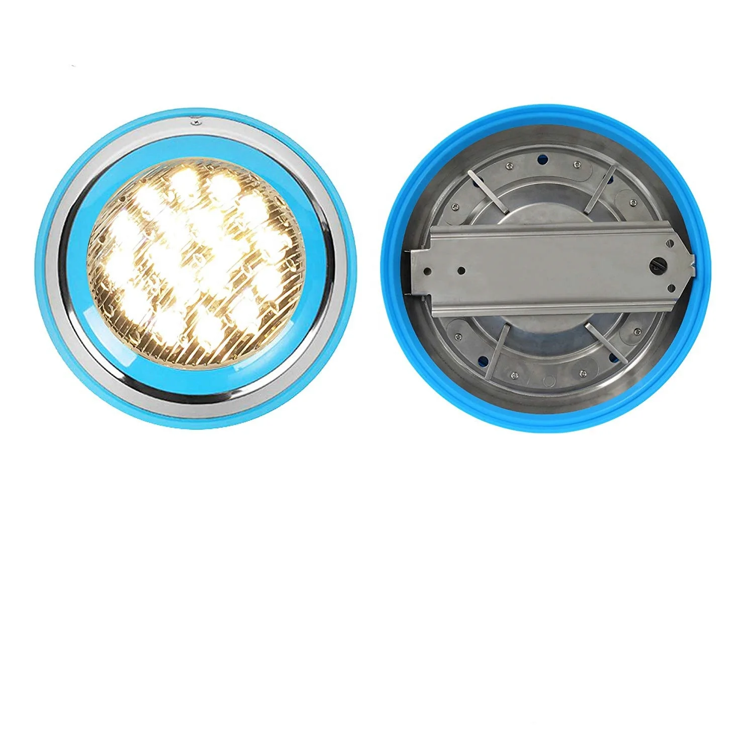
IP68 3000K 6000K Blue 18W Led Swimming Pool Light 12V AC DC Lamp Under Water Swimming Pool Lights 