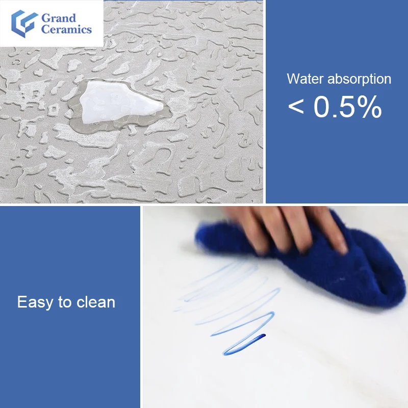 
Glossy Dark marble look 1200x600 mm polished glazed porcelain floor tiles 