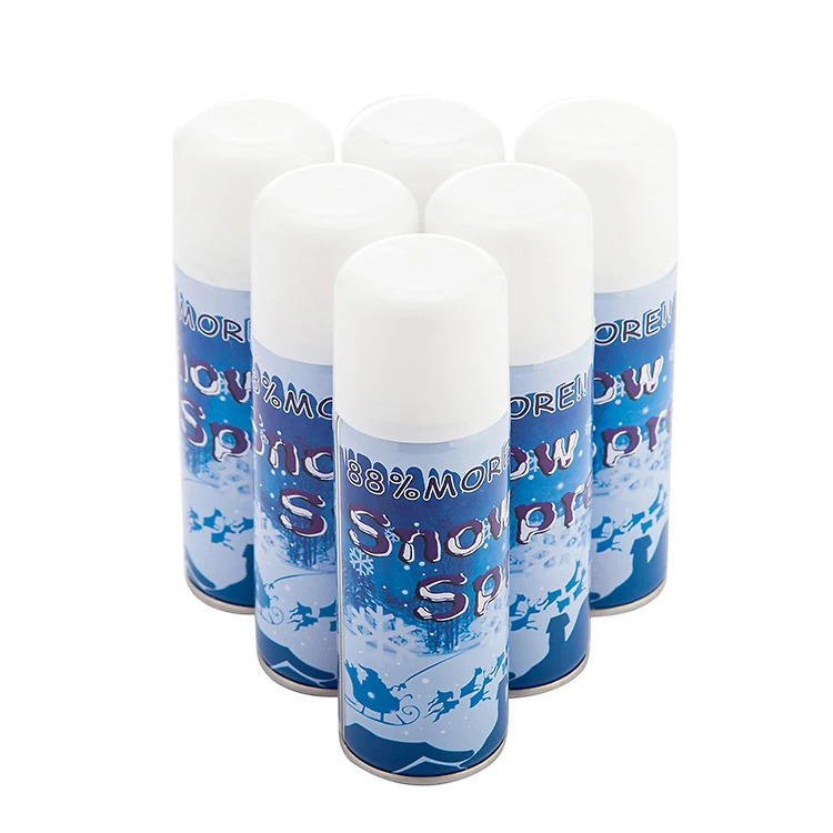 Wholesale 150ML 250ml Most popular Christmas,party foam snow spray