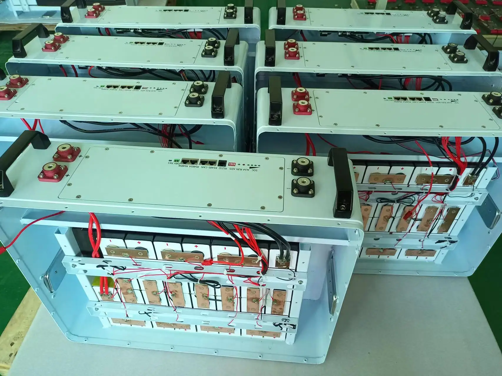 battery lithium 48v 100ah 200ah 300ah with grade a cell and smart BMS for solar energy