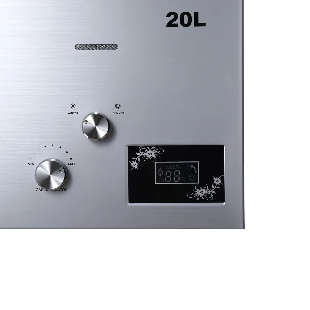 USA EU Warehouse In Stock 20L 40KW 5.28GPM LPG Geyser New Style Instant Residential Wall-mounted Tankless Gas Water Boiler