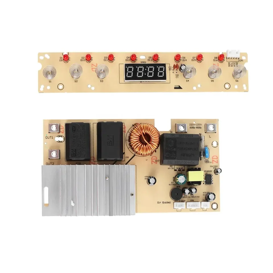 wholesales power protection board  touch pad with encoder supply for ceramic electric furnace