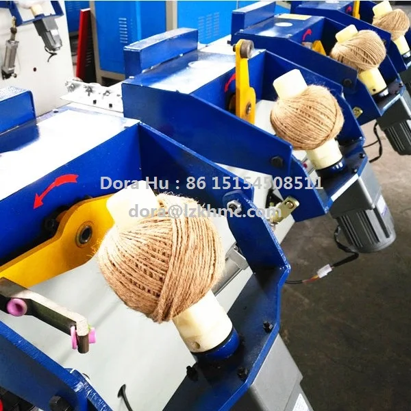 
polypropylene cotton woolen yarn rope twine ball winding machine/yarn ball winding machine/thread ball making machine 