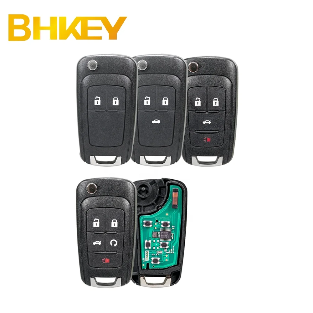 For Chevrolet Malibu Cruze Impala 2B 3B 4B 5B Remote Car Key Fob 433Mhz OHT01060512  ID46 Chip