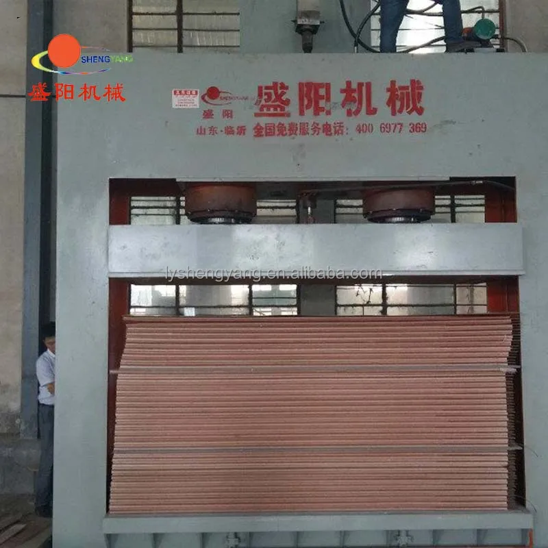PLYWOOD PRODUCTION LINE COLD PRESS machine