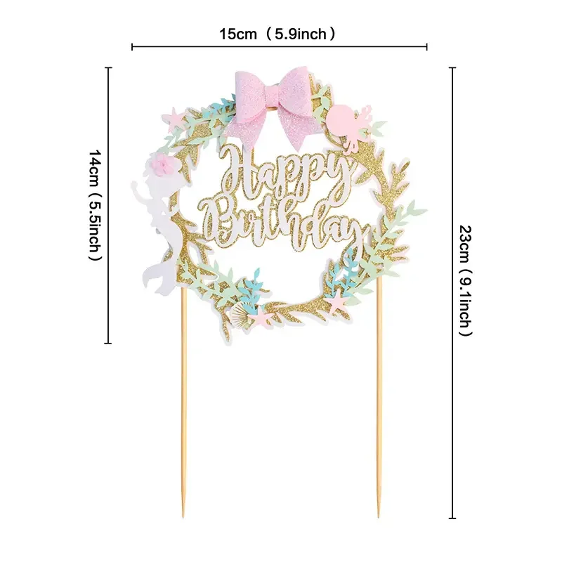 Wholesale Chocolate Mousse Cake Cupcake Toppers Picks Decoration Butterfly Cake Cupcake Topper Decoration