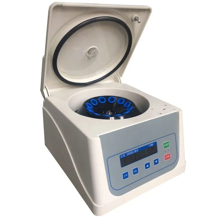 Hospital Clinic Lab blood tube plasma separation low speed PRP PRF laboratory centrifuge with rotor