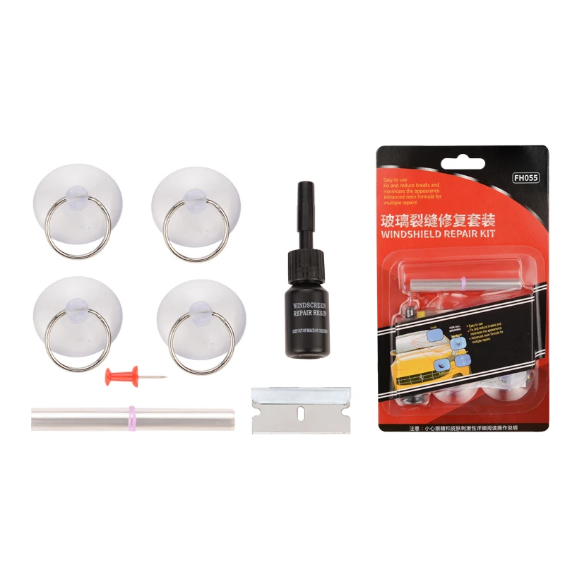 DIY Kit лобовое стекло автомобиля ремонт инструменты предохраняющее от атмосферных осадков Авто лобового стекла ремонтный набор