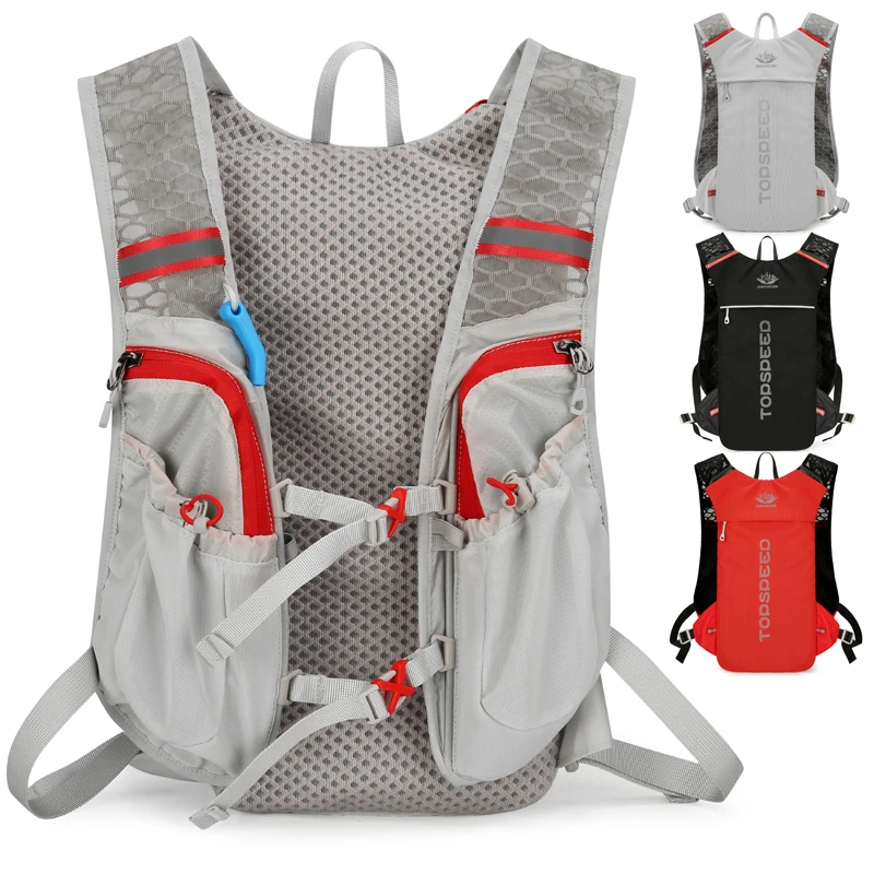 OEM Custom Stylish Outdoor Sports Running 2L-5L Unisex Cycling Vest Bag Water Back Pack Hydration Backpack With 2L Water Bladder