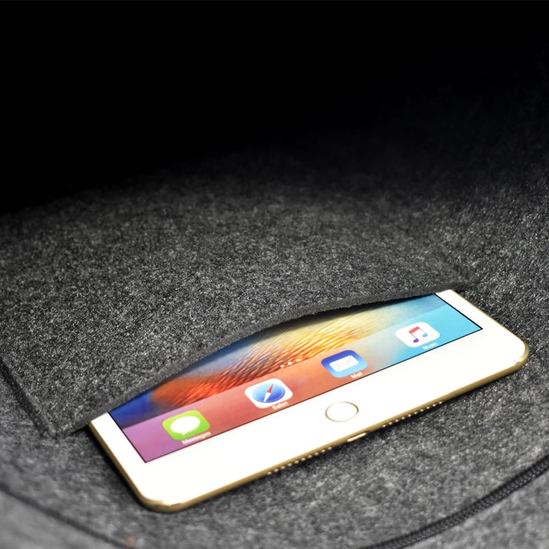 Custom Promotional Big Fashion Plain Felt Bag Felt Shoulder Bag