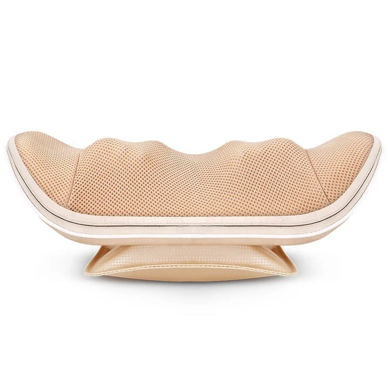 
Newest In-flared Heated Lumbar Support with Airbag Massage Cushion and Neck Back Massage Pillow 