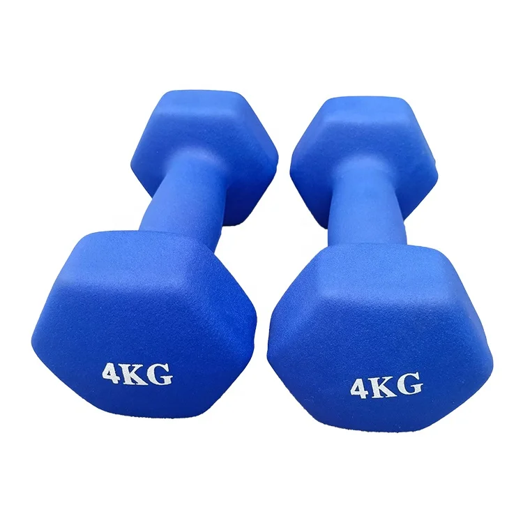 China Factory wholesale cast iron neoprene dumbbell with different specifications with competitive price