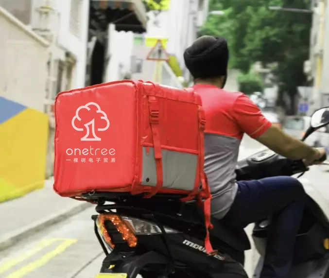 High Quality Waterproof Custom Logo Cooler insulated cooler backpack thermal Delivery Bag  big Motorcycle delivery backpack