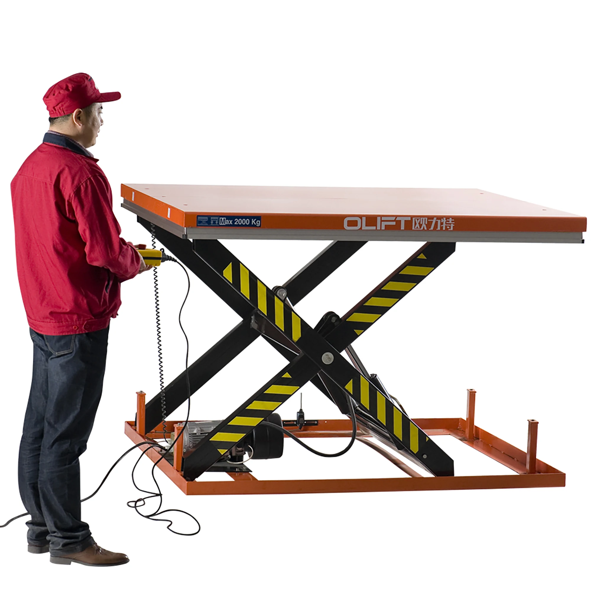 Light Weight Scissor Lift Table Scissor Work Platform Aerial Scissor Lift Platform