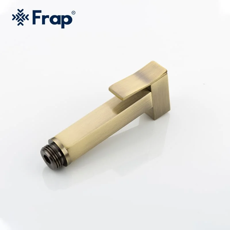 Frap Hot Sales Portable Jet Fresh Water Shower Holder Set Brass Hand Stattaf Toilet Bidet Spray F7504-4