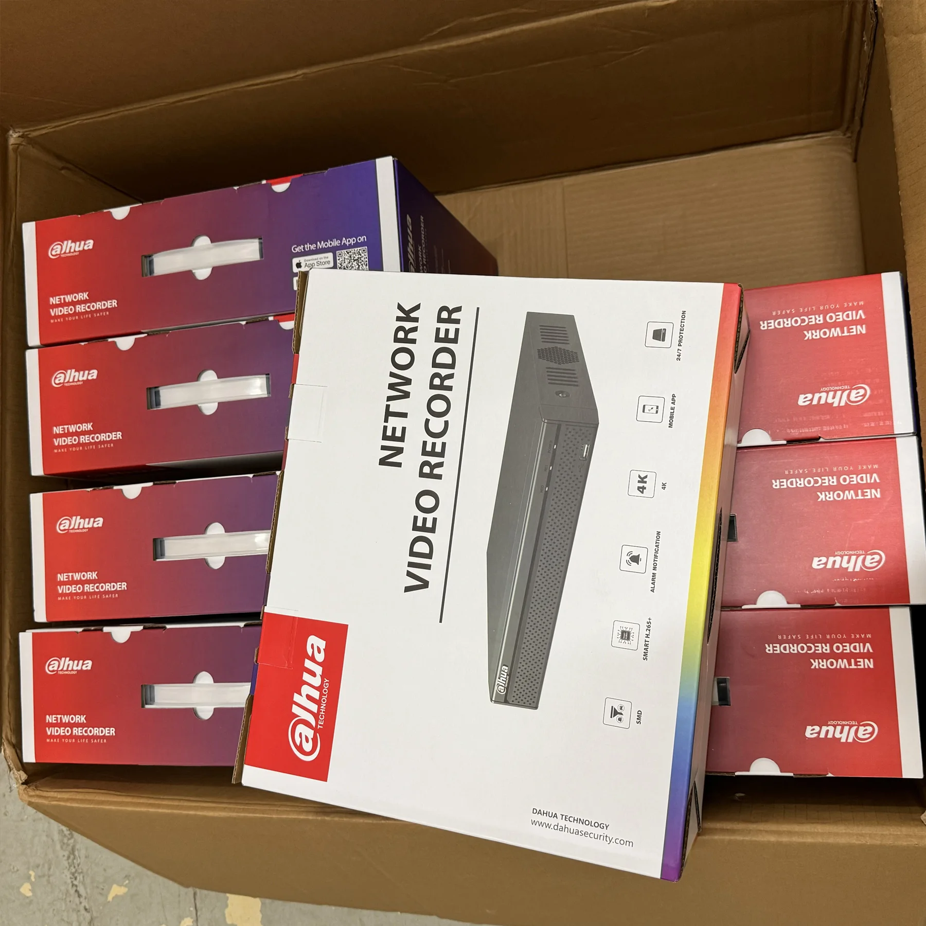 Da hau 4ch 8ch 16ch 32ch 64ch 128ch 256ch 4K NVR 4 8 16 32 64 128 256 Channel PoE Network Video Recorder