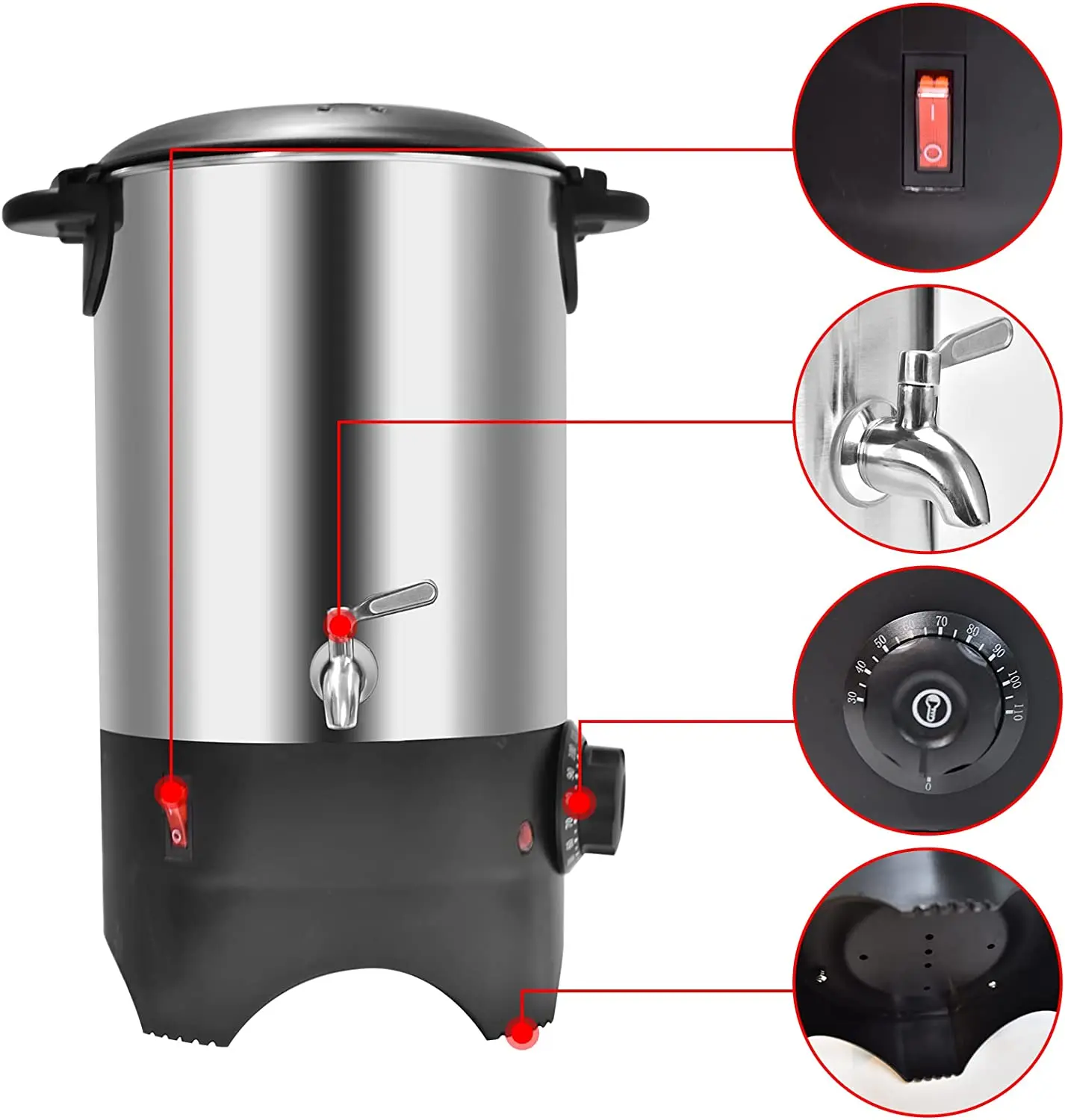 5L Home use Candle Maker Electric Candle Melting Machine Soy Wax Melter For Diy Candle Making