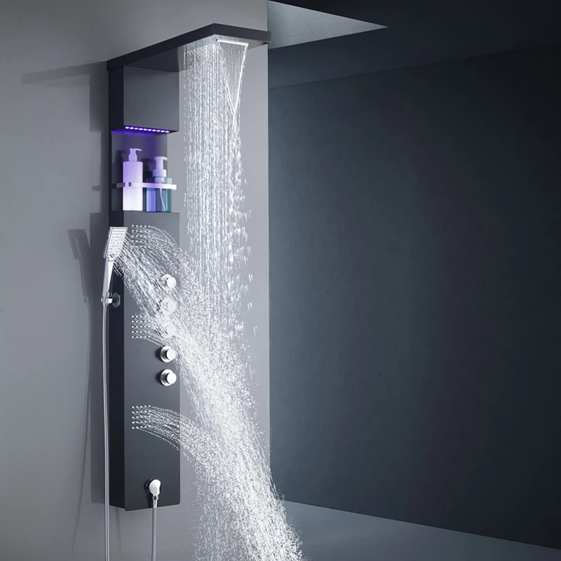 Top quality bathroom Stainless Steel shower wall panel shower panel