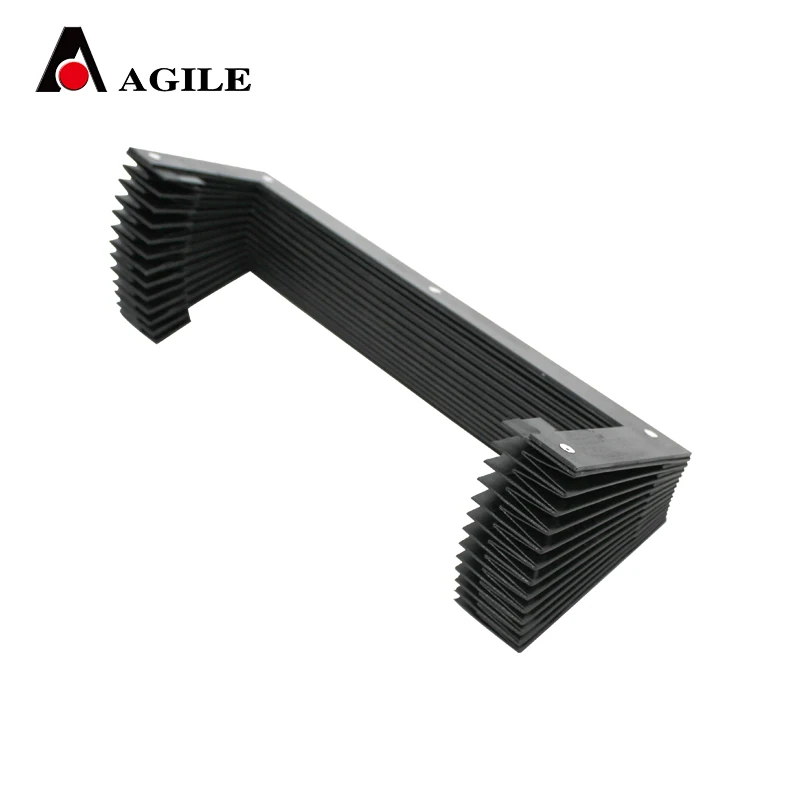 cnc reinforced protective rubber custom organ bellow cover