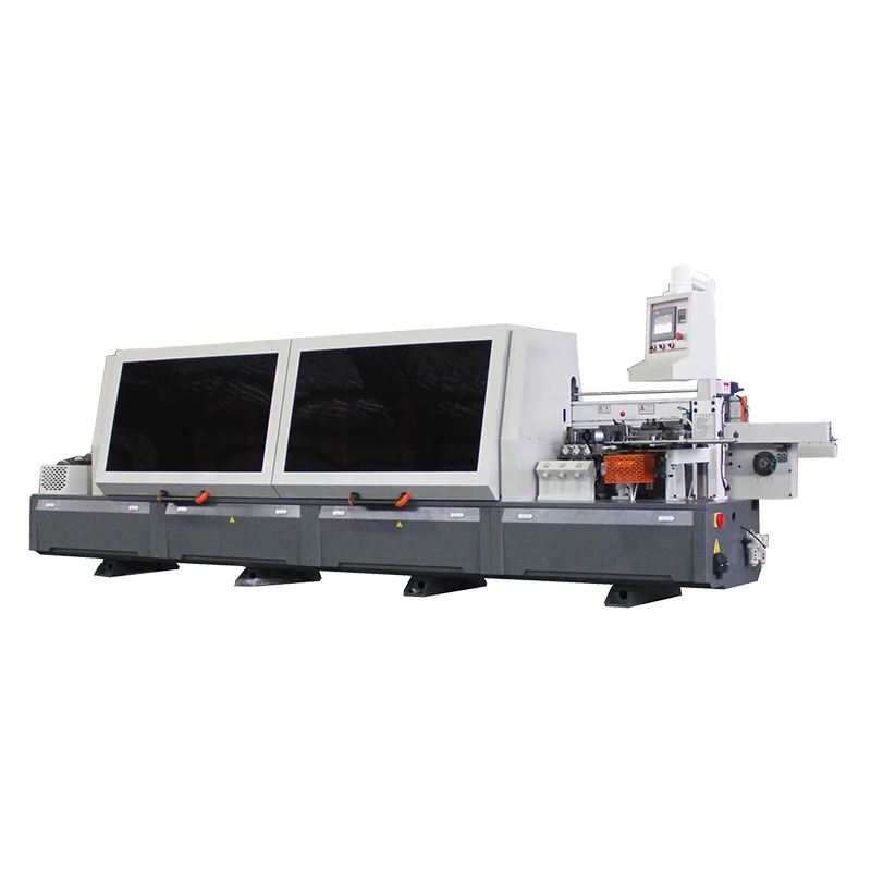 automatic wood pvc table edge bander banding trimming  machine carpenter edge banding machine