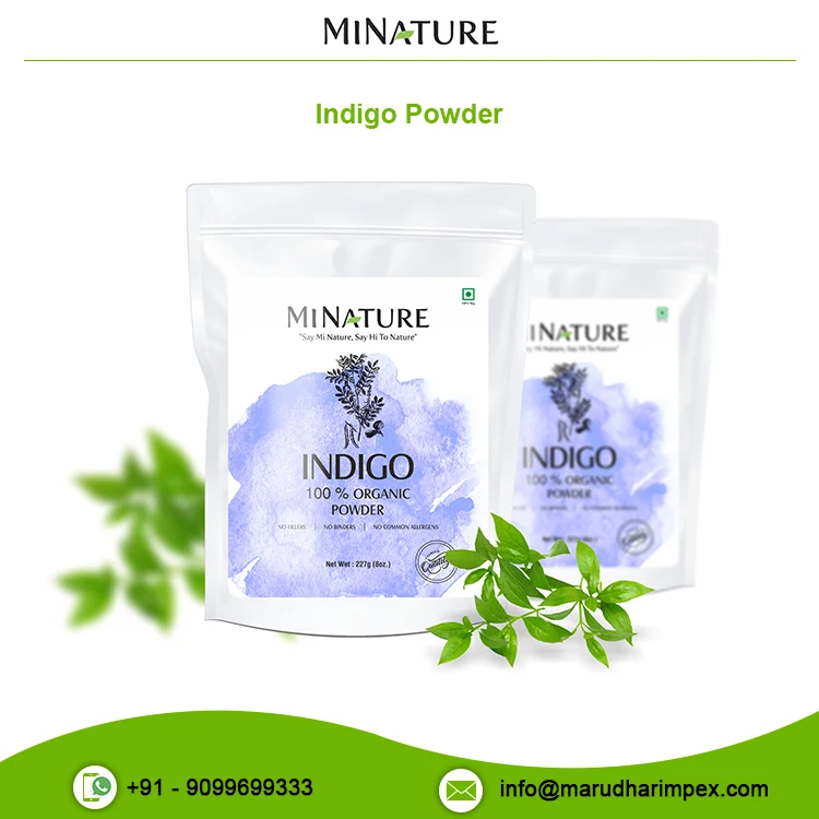 Natural Indigo Powder for Hair Dye