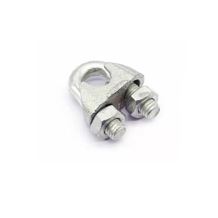 Good Quality 8mm Galvanized U Bolt Type Wire Rope Clip Cable Clamp