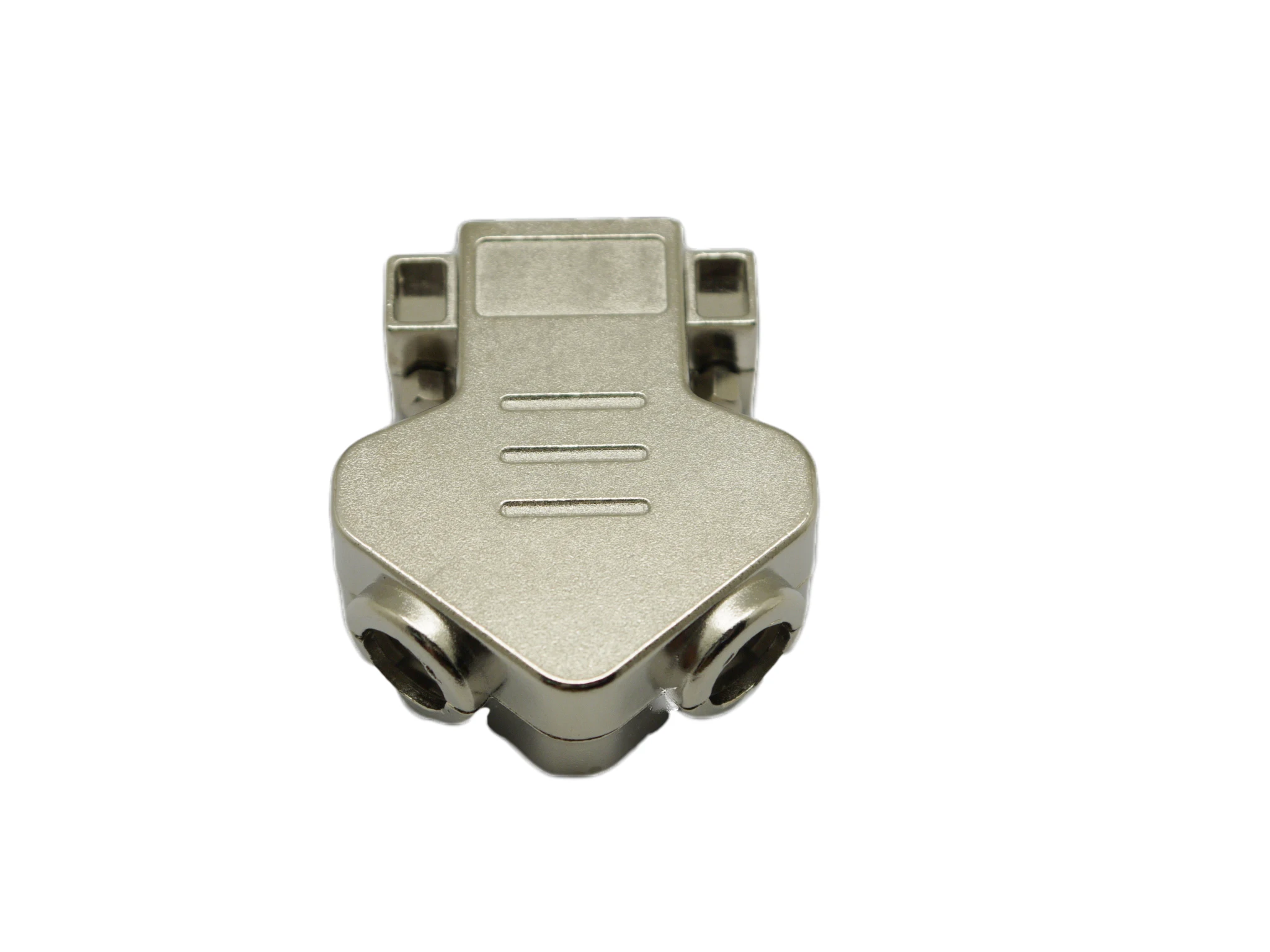 Vga Metal Hoods 9 Pin D-sub Connector Cover 45/75 Degree Cable Outlets